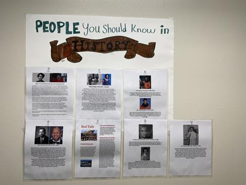 Our youth created stories to share on leading Black historical figures in the DLC to celebrate Black History Month